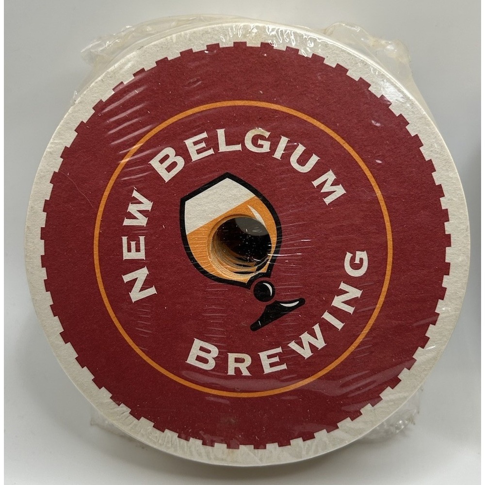 Fat Tire Amber Ale New Belgium Bar Disposable Cardboard Coasters Mancave 100 Pcs - Picture 7 of 12